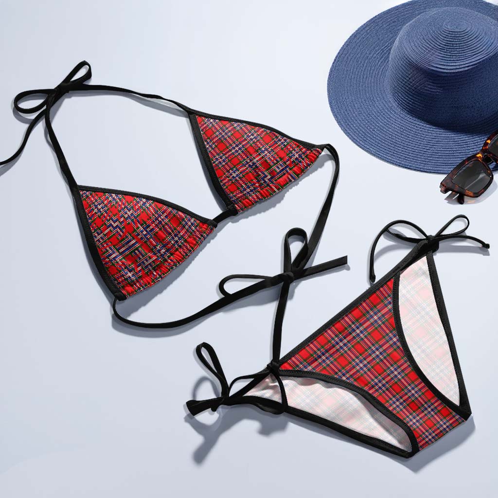 Tartan Vibes Clothing MacFarlane Modern Tartan Bikini Swimsuit