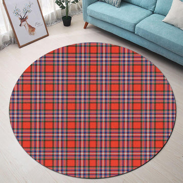 MacFarlane Modern Tartan Round Rug