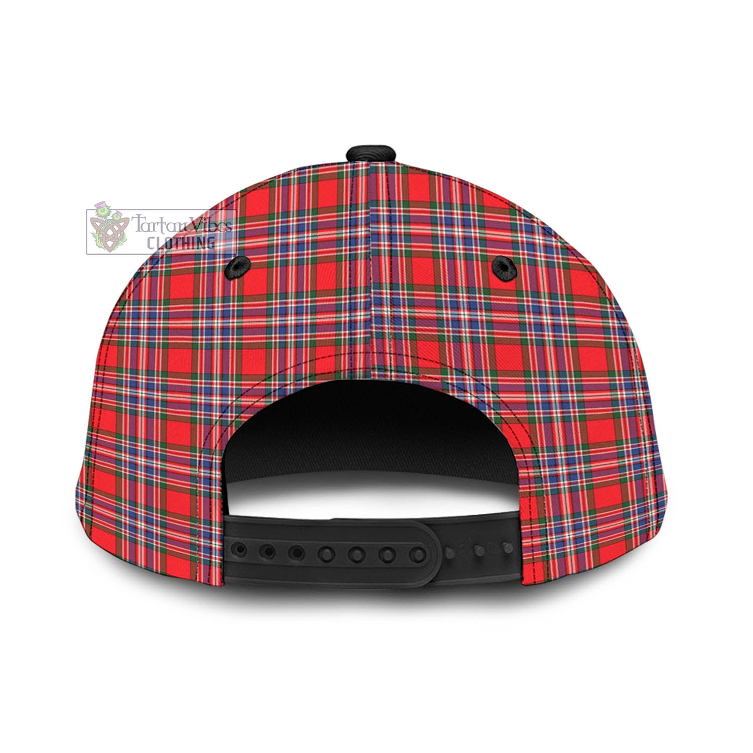 Tartan Vibes Clothing MacFarlane Modern Tartan Classic Cap with Family Crest In Me Style