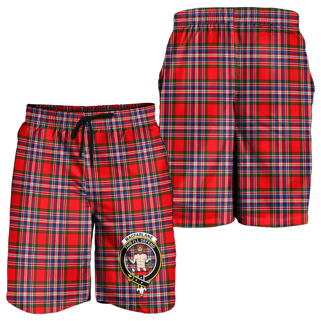 macfarlane-modern-tartan-mens-shorts-with-family-crest