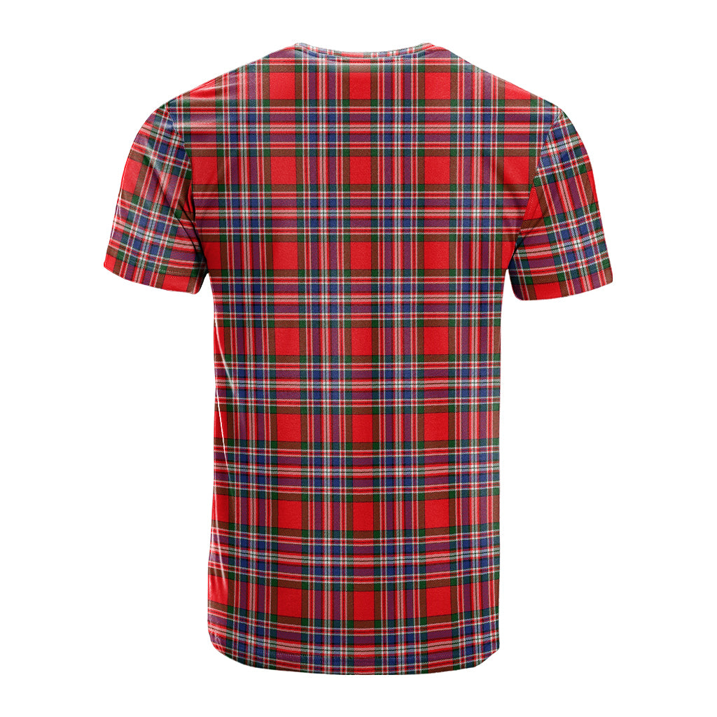 MacFarlane (McFarlane) Tartan T-Shirt with Family Crest - Tartan Vibes Clothing