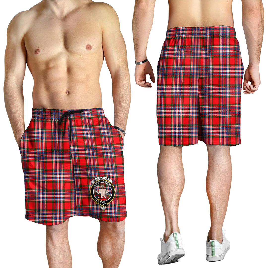 macfarlane-modern-tartan-mens-shorts-with-family-crest