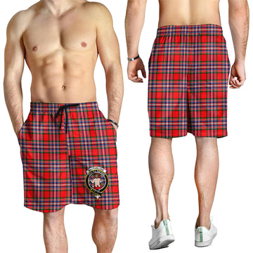 MacFarlane (McFarlane) Tartan Mens Shorts with Family Crest