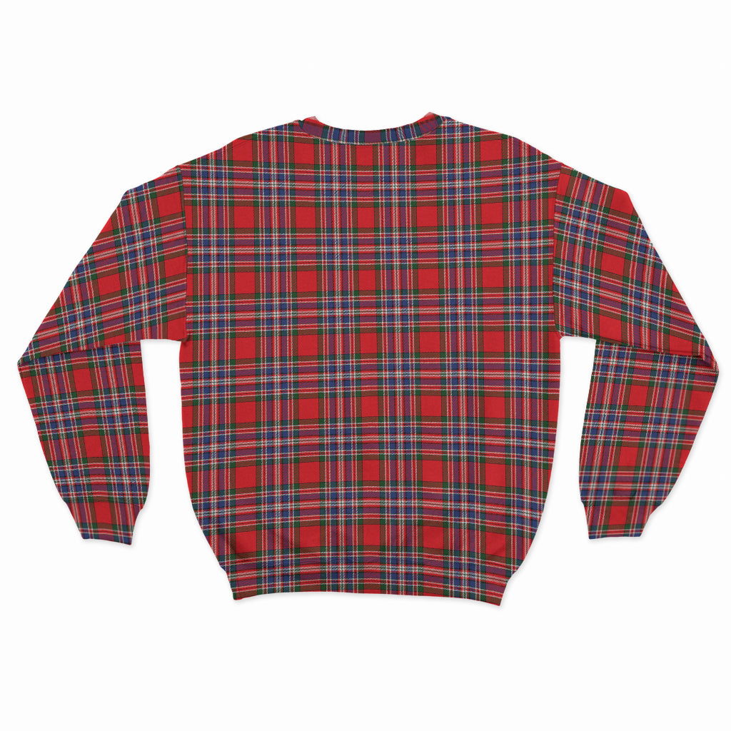 MacFarlane (McFarlane) Tartan Sweatshirt with Family Crest - Tartan Vibes Clothing