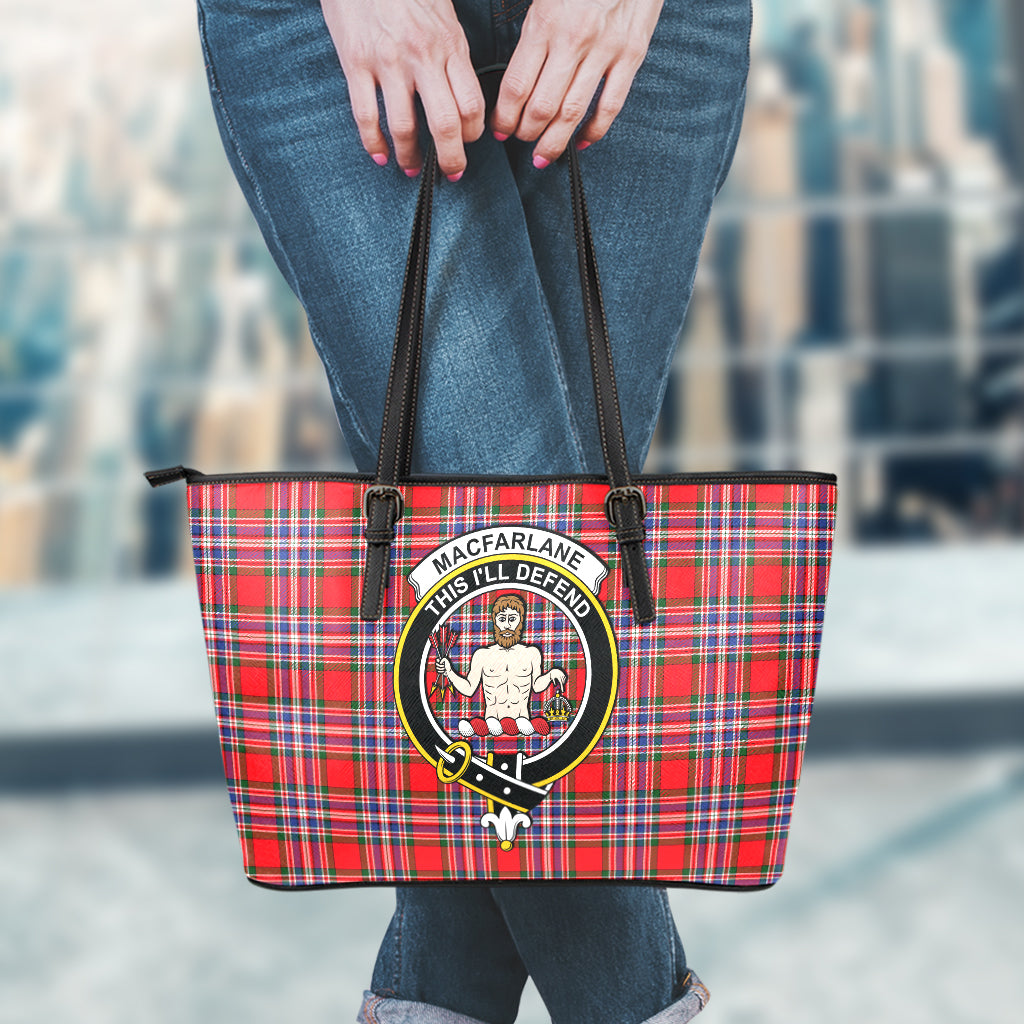 macfarlane-modern-tartan-leather-tote-bag-with-family-crest