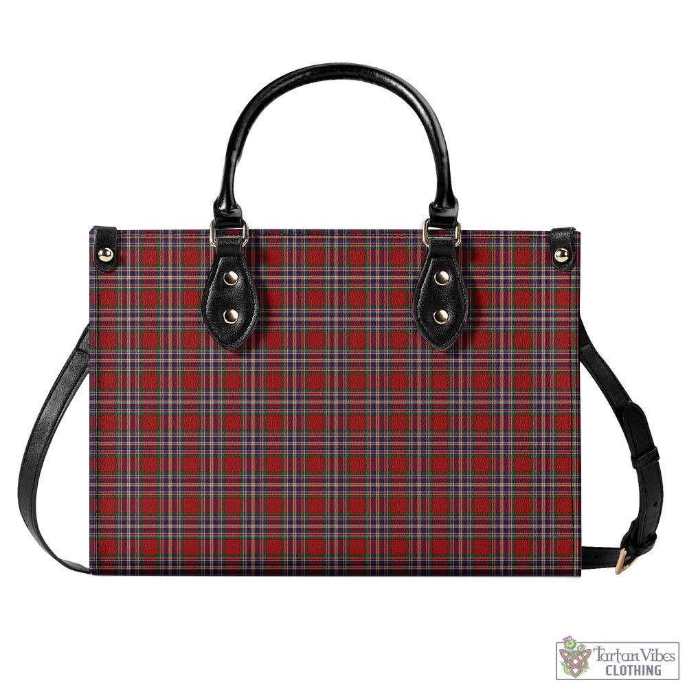 Tartan Vibes Clothing MacFarlane Red Tartan Luxury Leather Handbags