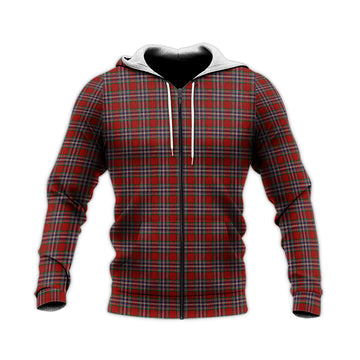 MacFarlane Red Tartan Knitted Hoodie