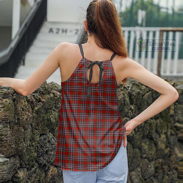 MacFarlane Red Tartan Loose Halter Neck Camisole