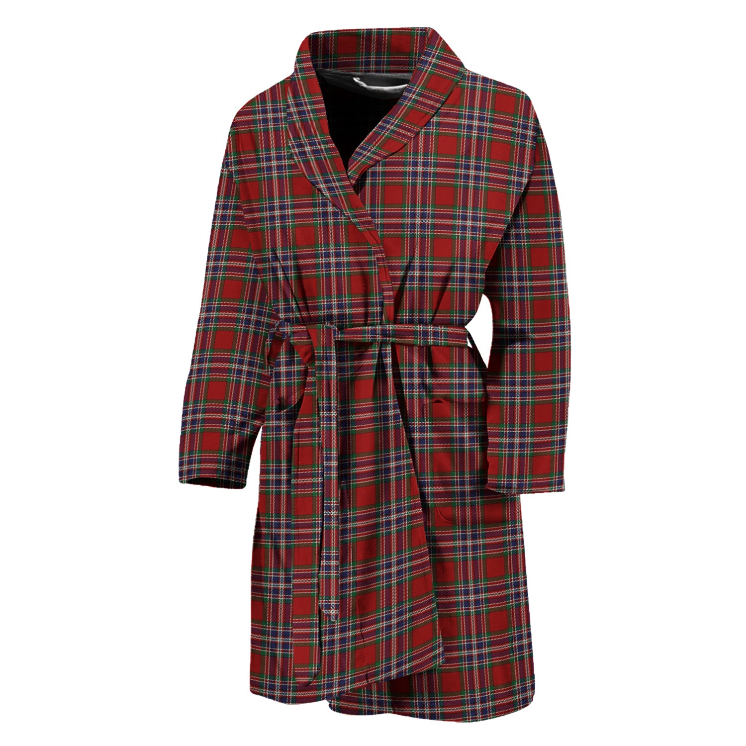 MacFarlane Red Tartan Bathrobe - Tartan Vibes Clothing