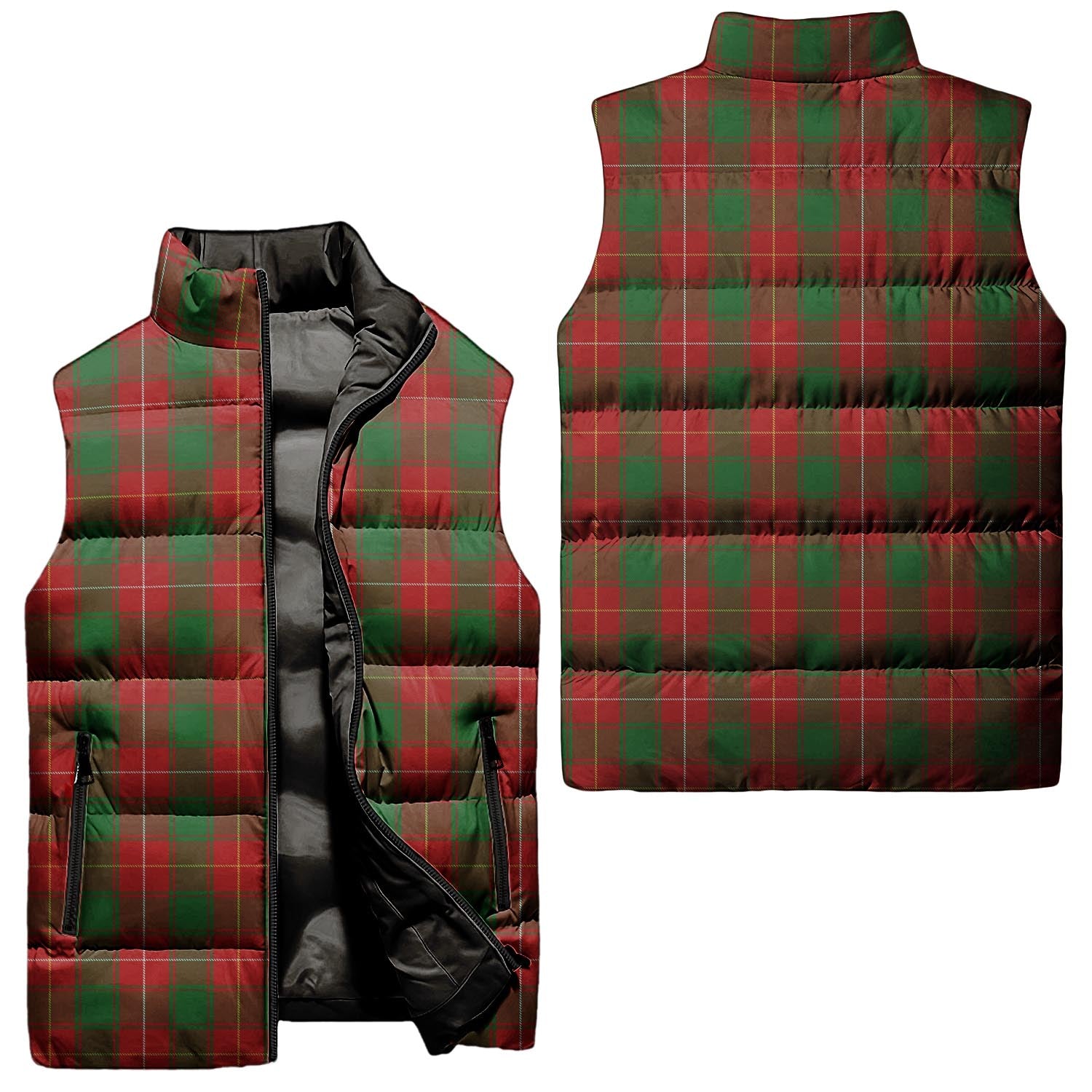 MacFie Tartan Sleeveless Puffer Jacket Unisex - Tartanvibesclothing