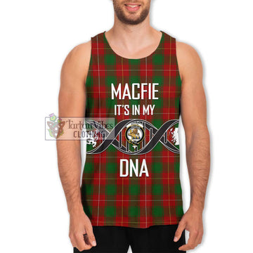 MacFie (McFie) Tartan Men's Tank Top with Family Crest DNA In Me Style