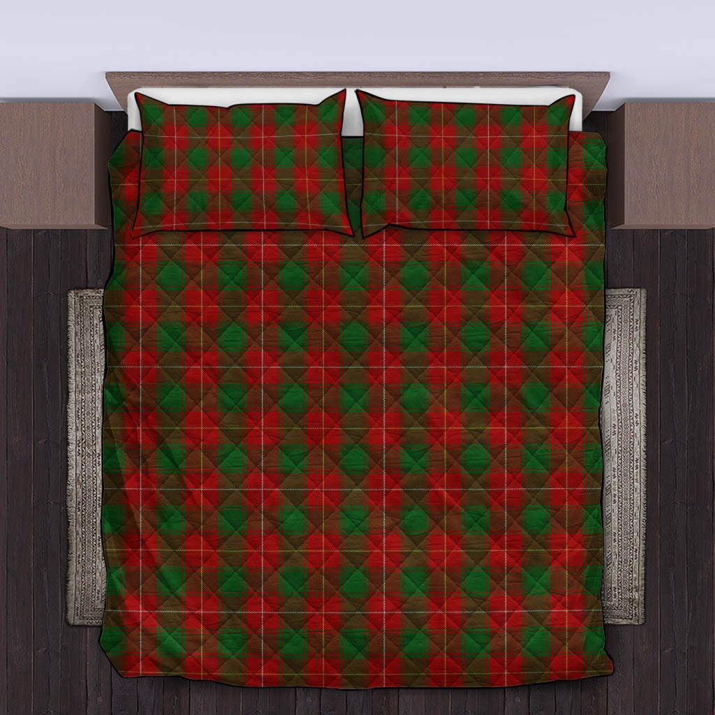 MacFie (McFie) Tartan Quilt Bed Set King - Tartan Vibes Clothing