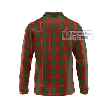 MacFie (McFie) Tartan Long Sleeve Polo Shirt with Family Crest DNA In Me Style