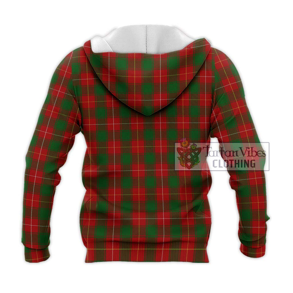 MacFie (McFie) Tartan Knitted Hoodie with Family Crest DNA In Me Style - Tartanvibesclothing Shop