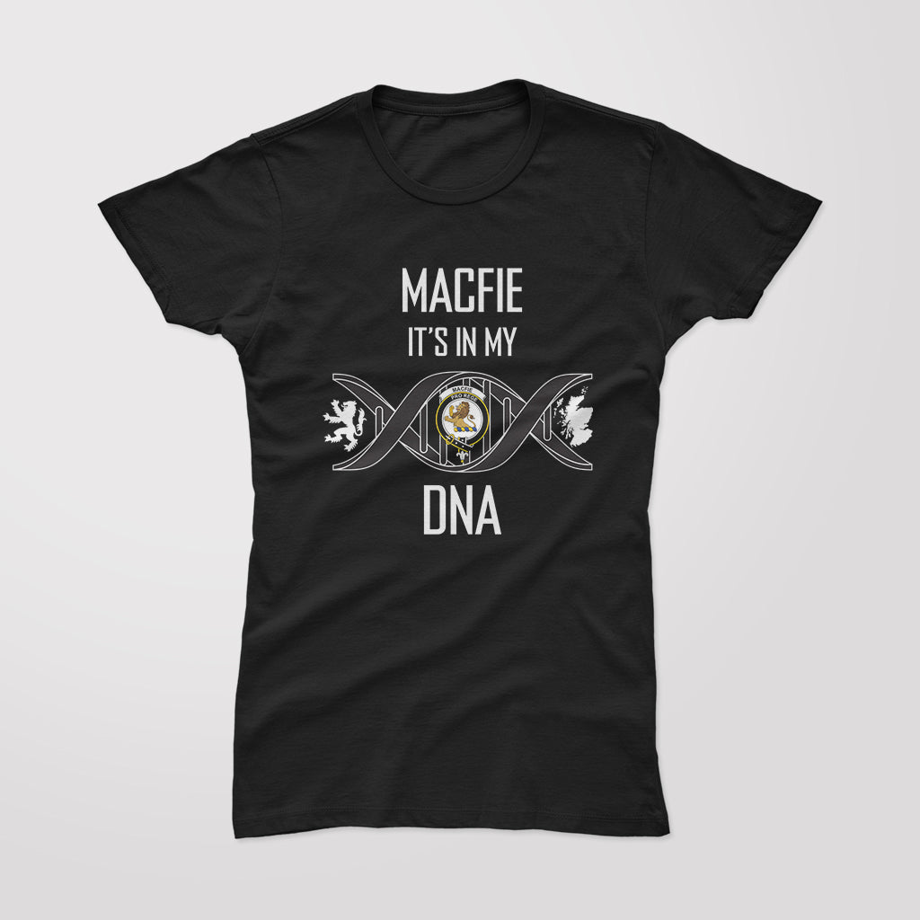 macfie-family-crest-dna-in-me-womens-t-shirt