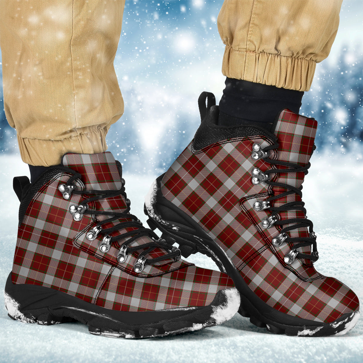 MacFie Dress Tartan Alpine Boots - Tartanvibesclothing