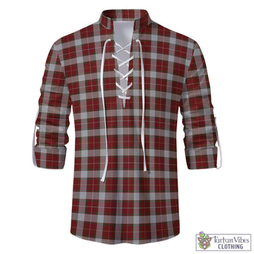 MacFie Dress Tartan Men's Scottish Traditional Jacobite Ghillie Kilt Shirt