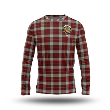 MacFie Dress Tartan Long Sleeve T-Shirt with Family Crest