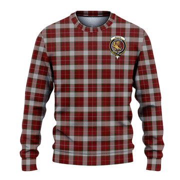 MacFie Dress Tartan Ugly Sweater with Family Crest