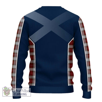 MacFie Dress Tartan Ugly Sweater with Family Crest and Lion Rampant Vibes Sport Style