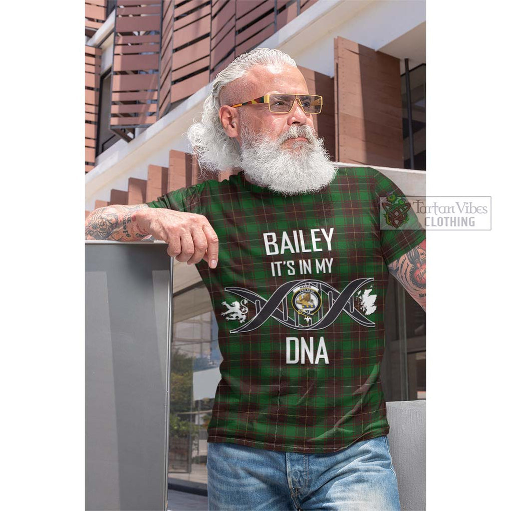 Tartan Vibes Clothing MacFie Hunting Tartan Cotton T-shirt with Family Crest DNA In Me Style