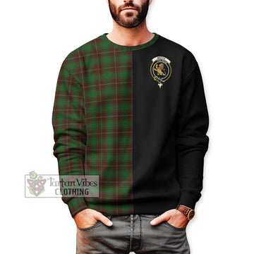 MacFie Hunting Tartan Sweatshirt with Family Crest and Half Of Me Style