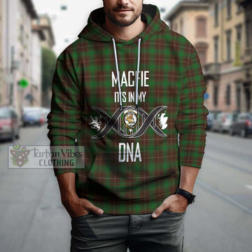 MacFie Hunting Tartan Hoodie with Family Crest DNA In Me Style