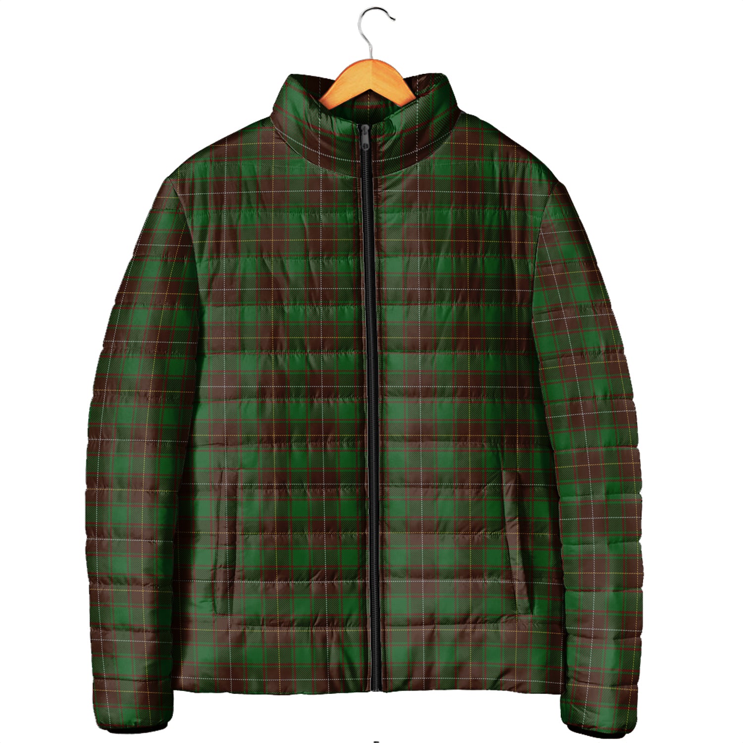 MacFie Hunting Tartan Padded Jacket Men's Padded Jacket - Tartan Vibes Clothing