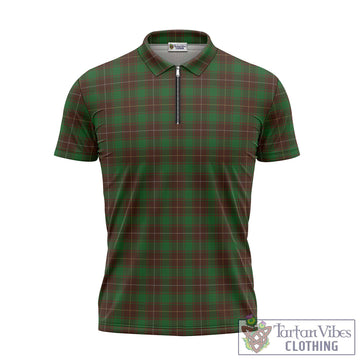 MacFie Hunting Tartan Zipper Polo Shirt