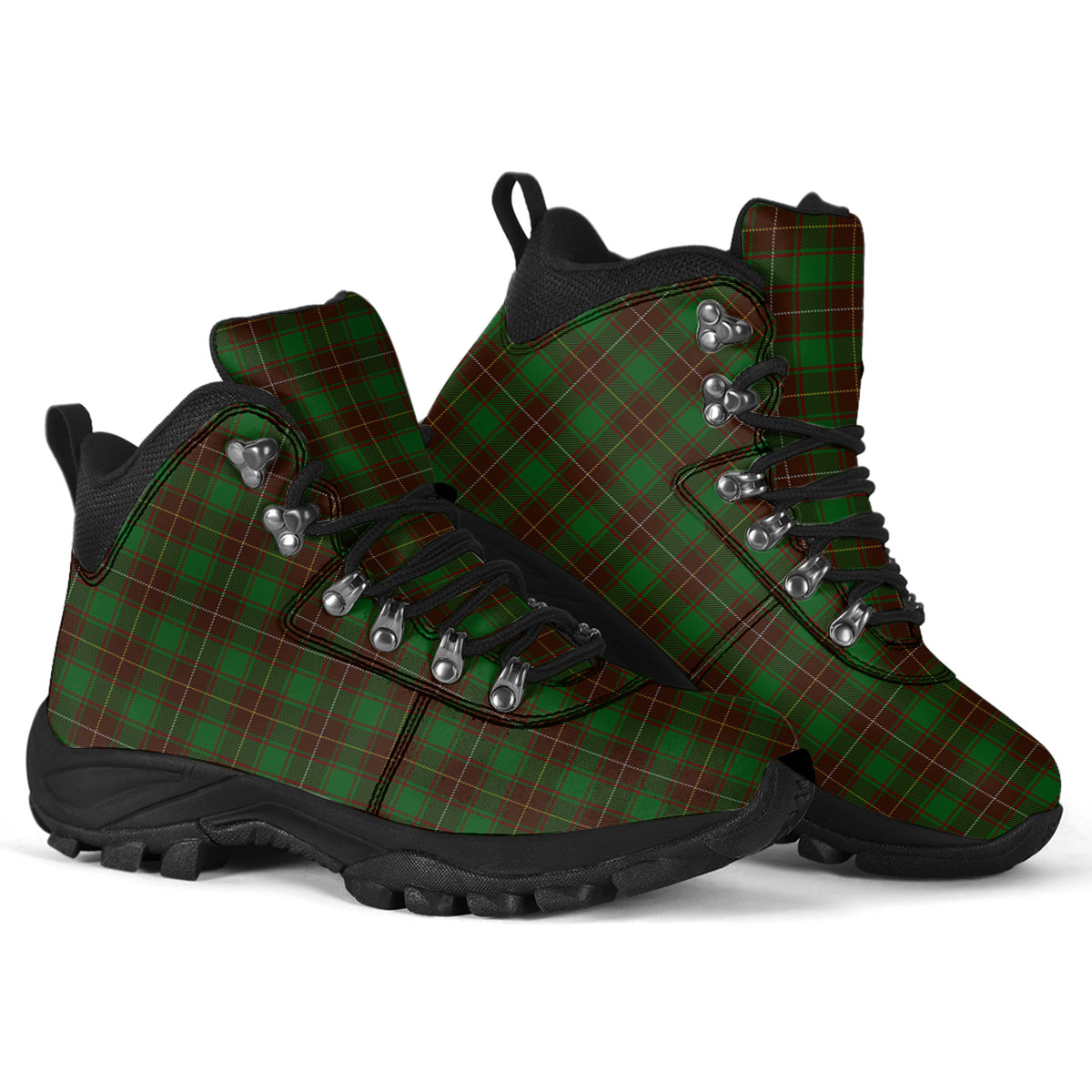 MacFie Hunting Tartan Alpine Boots - Tartanvibesclothing