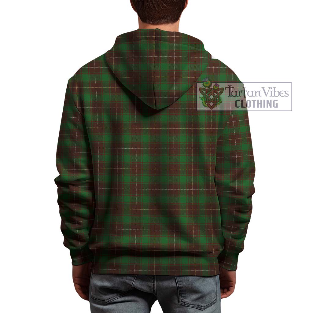 Tartan Vibes Clothing MacFie Hunting Tartan Hoodie with Family Crest DNA In Me Style