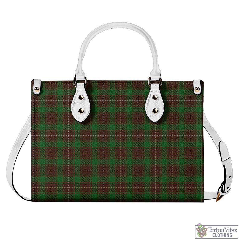 Tartan Vibes Clothing MacFie Hunting Tartan Luxury Leather Handbags