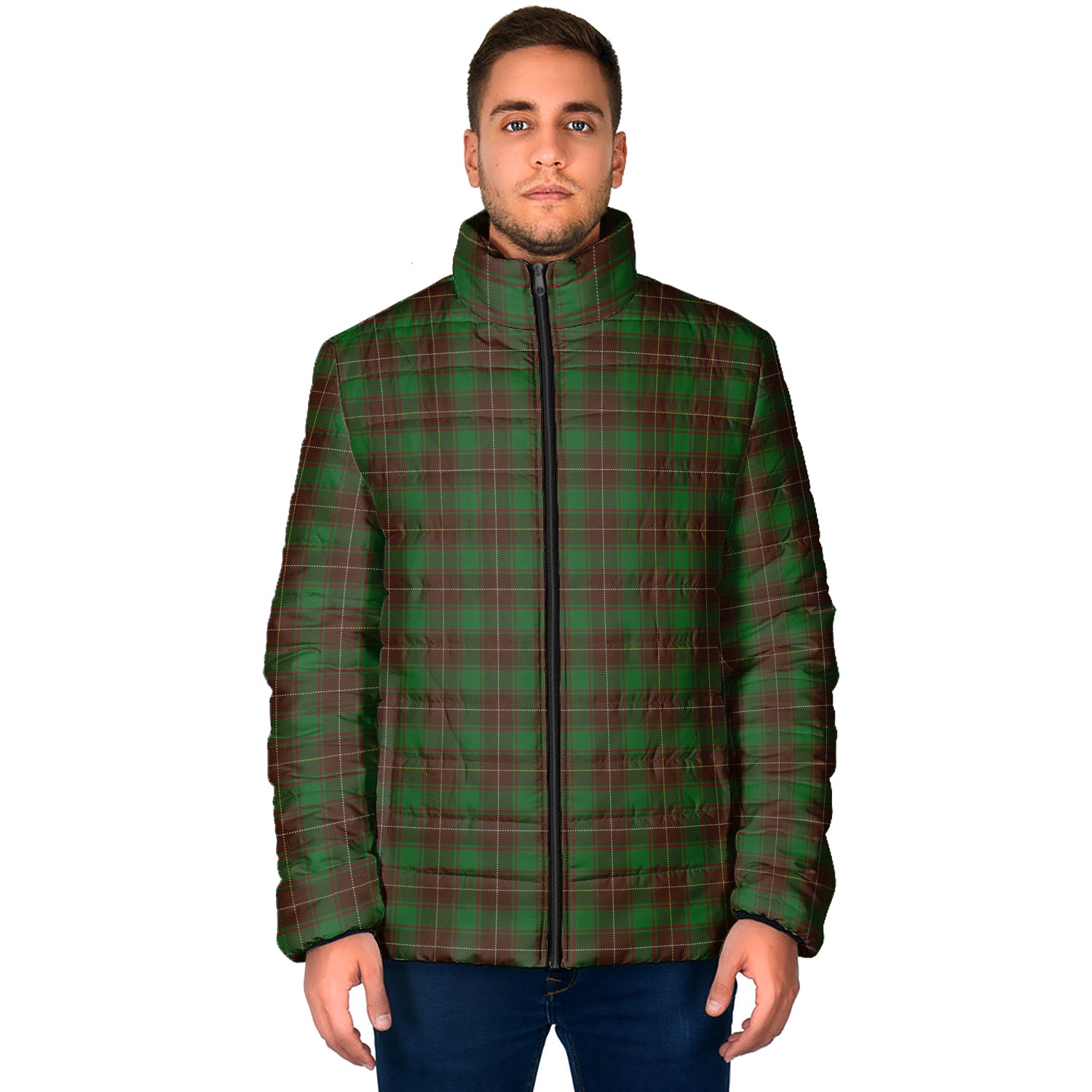 MacFie Hunting Tartan Padded Jacket - Tartan Vibes Clothing