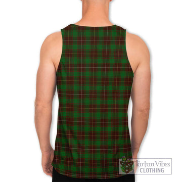 MacFie Hunting Tartan Men's Tank Top with Family Crest DNA In Me Style