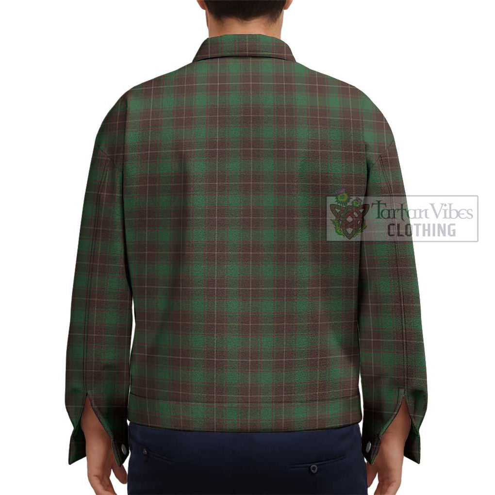 MacFie Hunting Tartan Unisex Lapel Cotton Jacket - Tartan Vibes Clothing