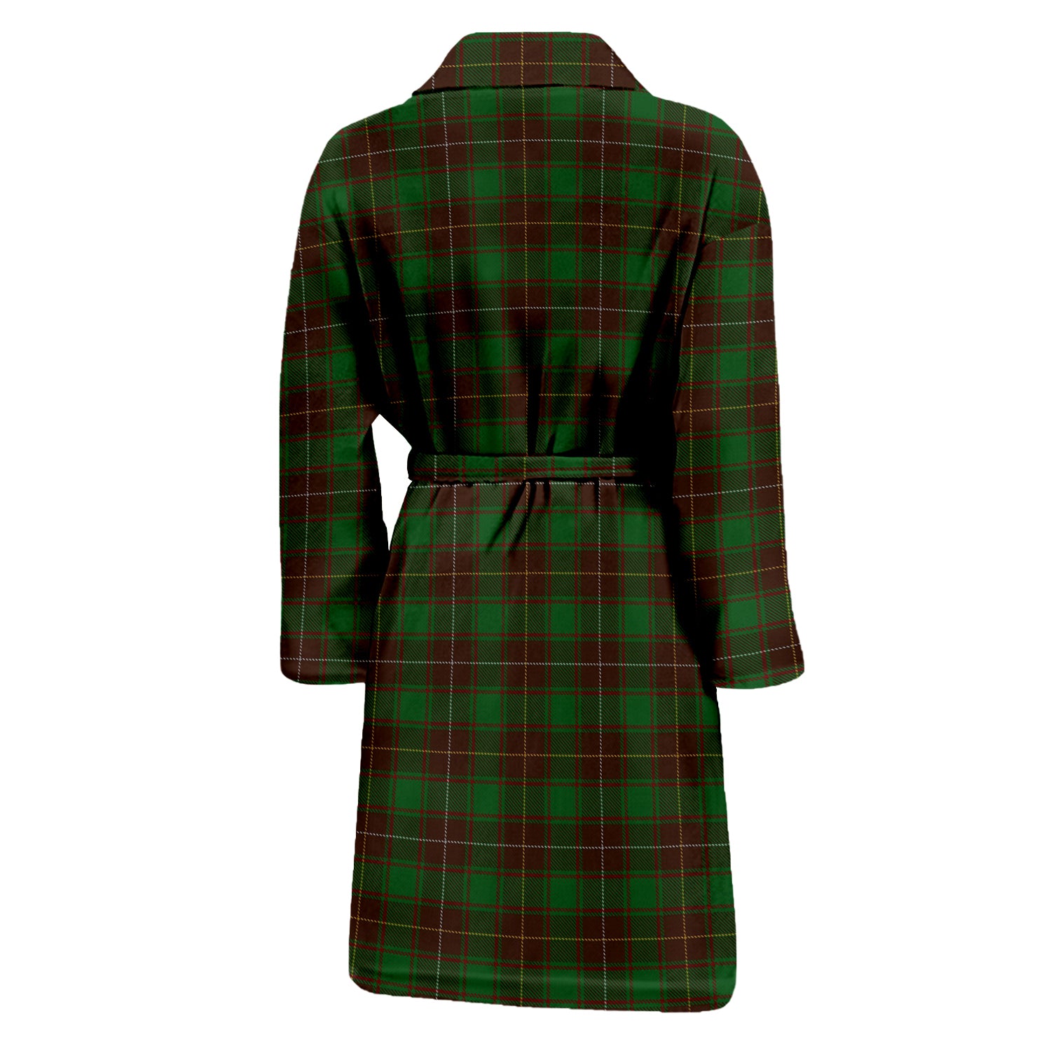 MacFie Hunting Tartan Bathrobe with Family Crest - Tartan Vibes Clothing