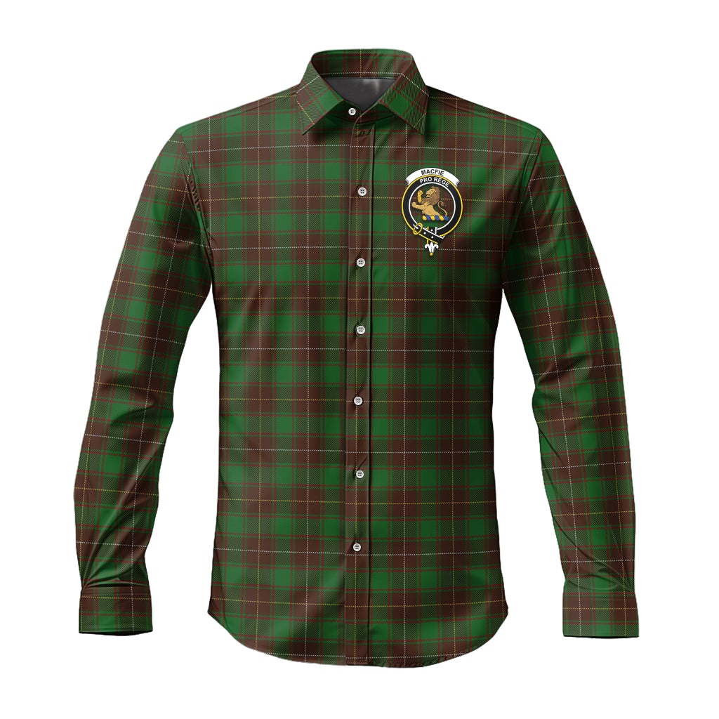 macfie-hunting-tartan-long-sleeve-button-up-shirt-with-family-crest