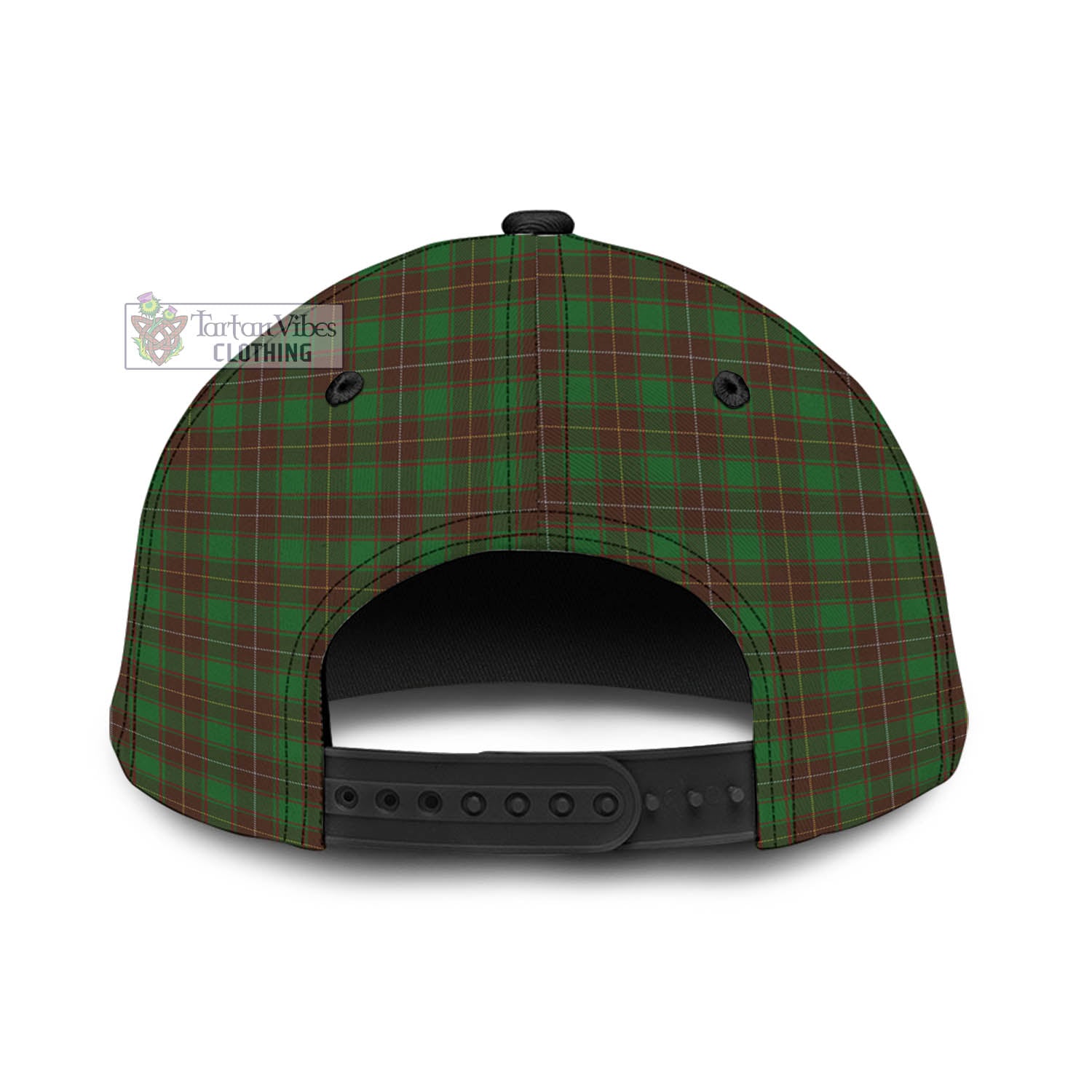 Tartan Vibes Clothing MacFie Hunting Tartan Classic Cap with Family Crest In Me Style