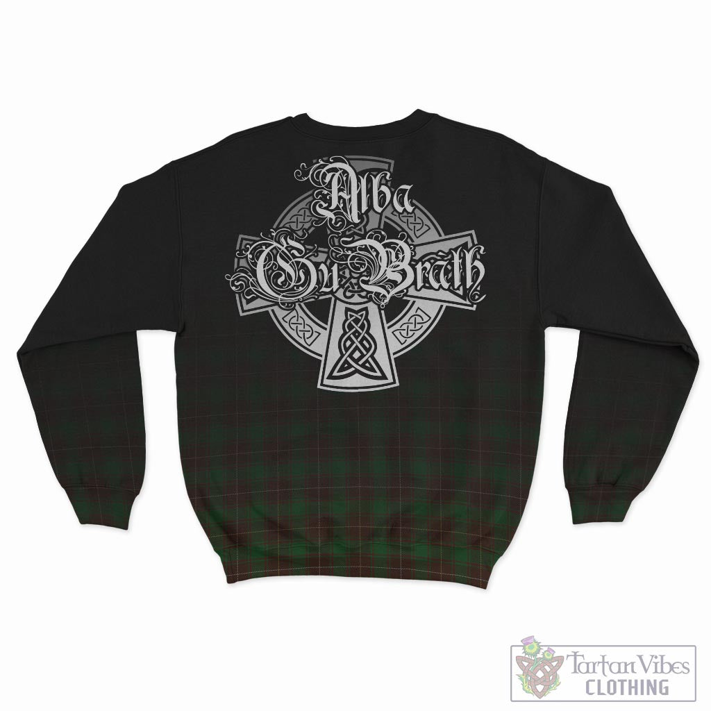 Tartan Vibes Clothing MacFie Hunting Tartan Sweatshirt Featuring Alba Gu Brath Family Crest Celtic Inspired