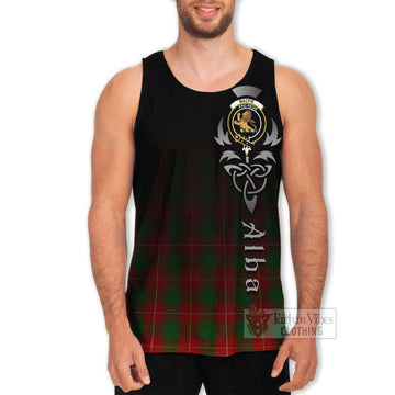 MacFie (McFie) Tartan Men's Tank Top Featuring Alba Gu Brath Family Crest Celtic Inspired