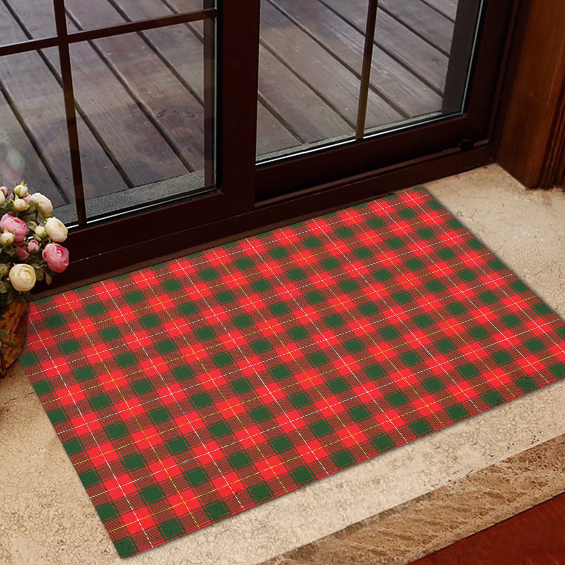 MacFie Modern Tartan Door Mat - Tartanvibesclothing