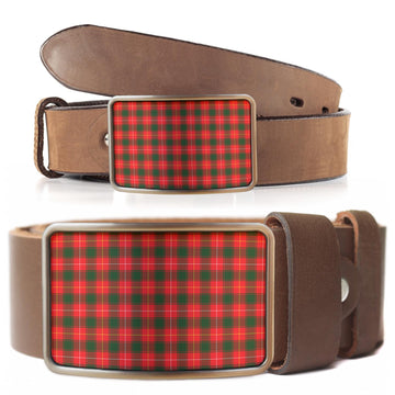 MacFie Modern Tartan Belt Buckles