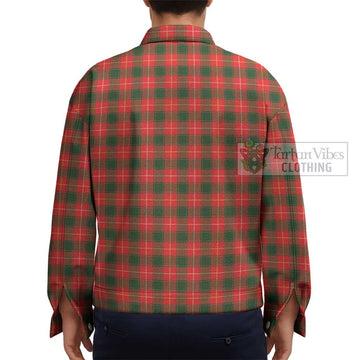 MacFie Modern Tartan Unisex Lapel Cotton Jacket