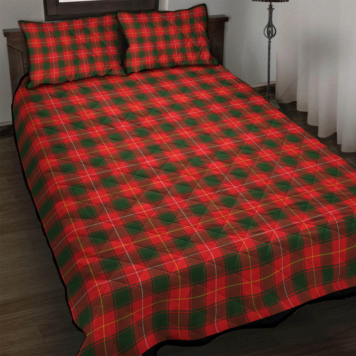 MacFie Modern Tartan Quilt Bed Set - Tartan Vibes Clothing