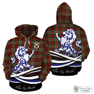 MacGill (MakGill) Tartan Hoodie with Alba Gu Brath Regal Lion Emblem