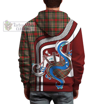 MacGill (MakGill) Tartan Hoodie with Epic Bagpipe Style