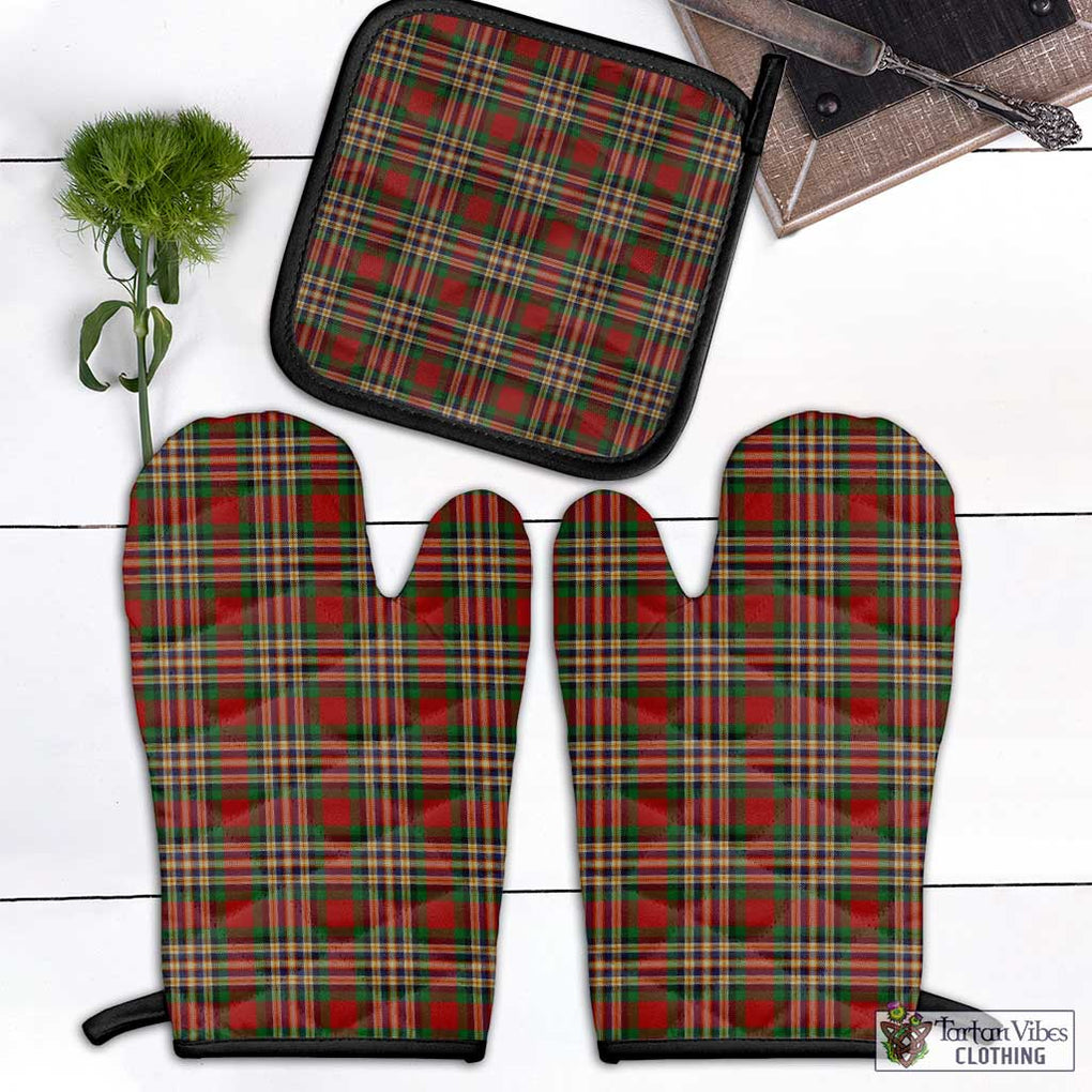 MacGill (MakGill) Tartan Combo Oven Mitt & Pot-Holder Black - Tartan Vibes Clothing