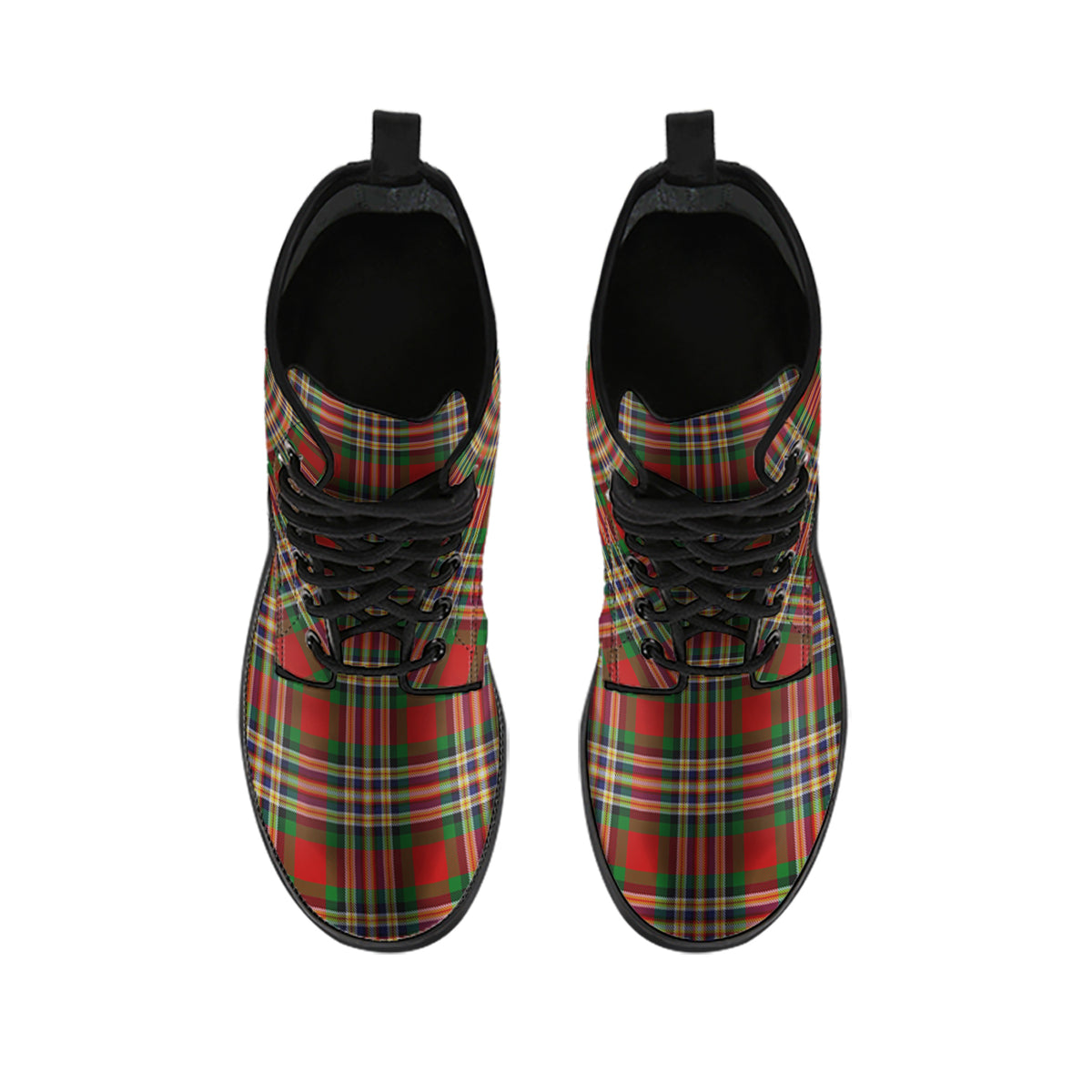 MacGill (MakGill) Tartan Leather Boots - Tartan Vibes Clothing