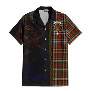MacGill (MakGill) Tartan Family Crest Hawaiian Shirt Alba Gu Brath Be Brave Lion Ancient Style Kid - Tartan Vibes Clothing