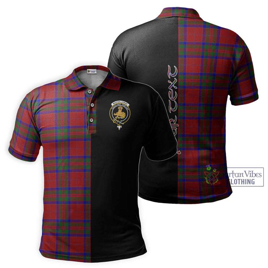 MacGillivray (McGillivray) Tartan Polo Shirt with Family Crest and Half Of Me Style Kid - Tartanvibesclothing Shop